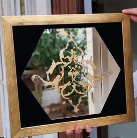 آینه های دکوراتیو در ابعاد 30 در 30