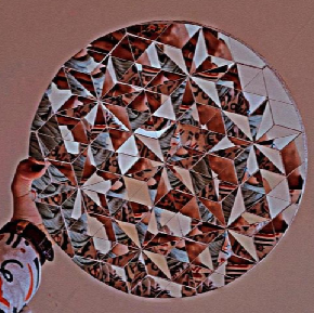 بشقاب با طرح های هندسی در 5 سایز