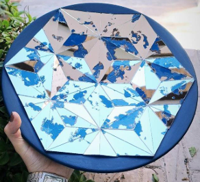 ست بشقاب پتینه ای