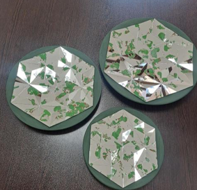 ست بشقاب پتینه ای