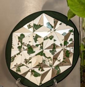 ست بشقاب پتینه ای