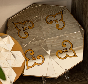 ست بشقاب پتینه ای