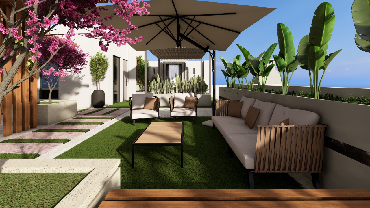 طراحی روف گاردن