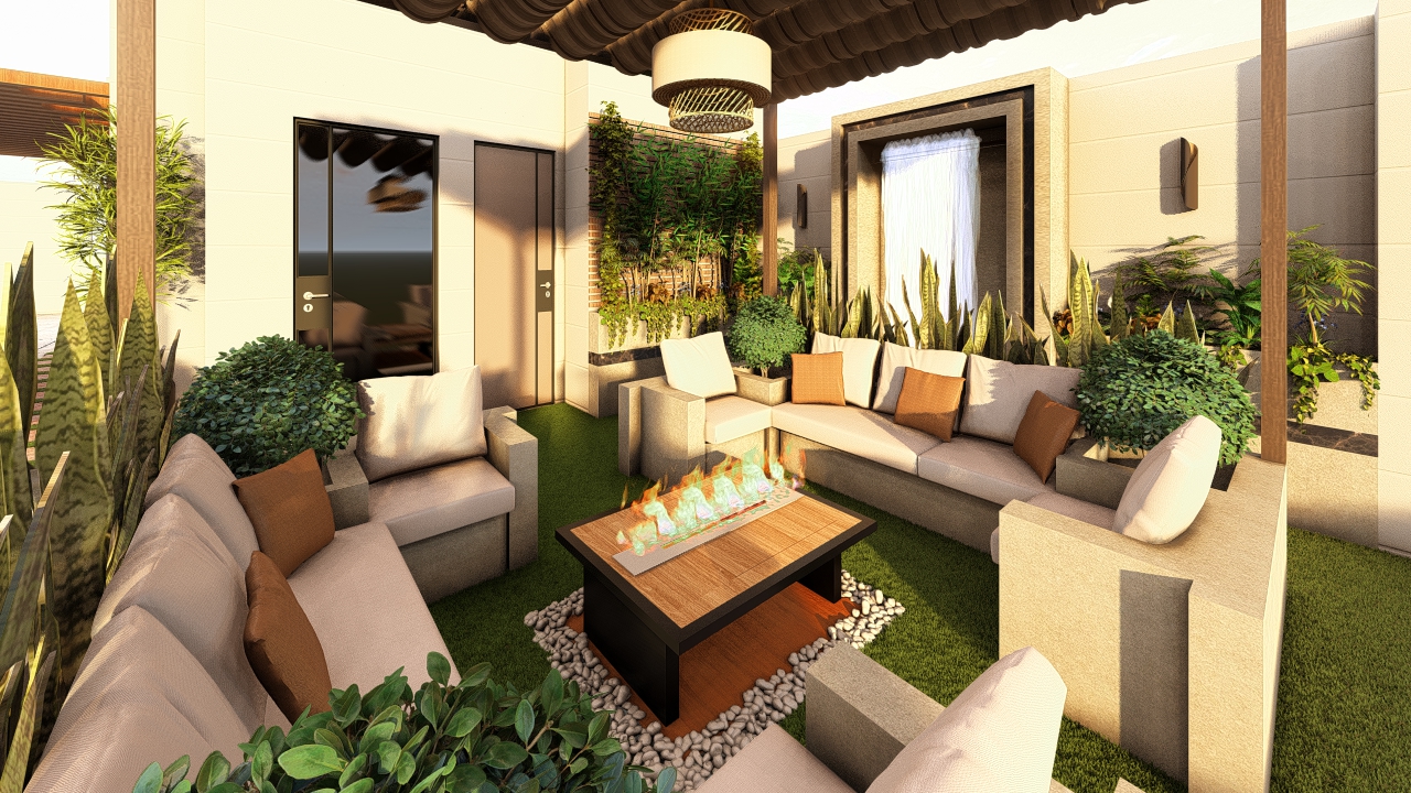 طراحی روف گاردن