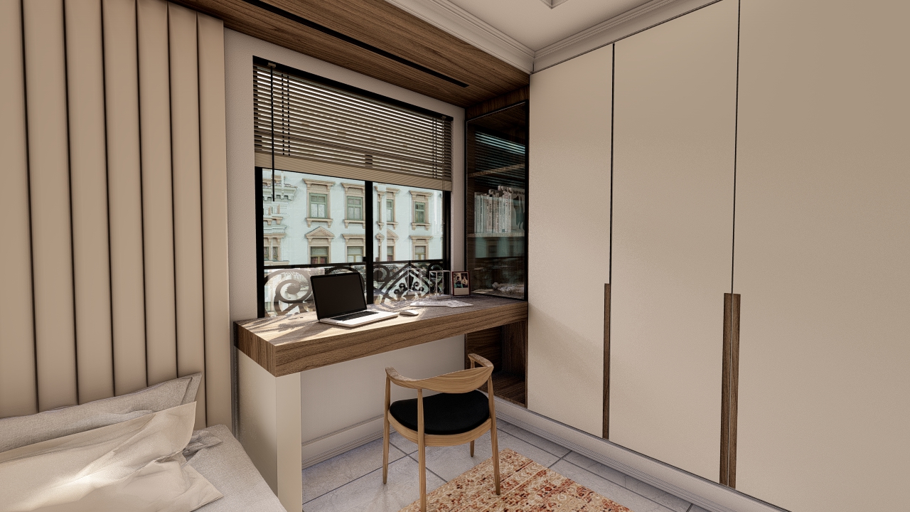 طراحی اتاق نوجوان واحد 170 متری